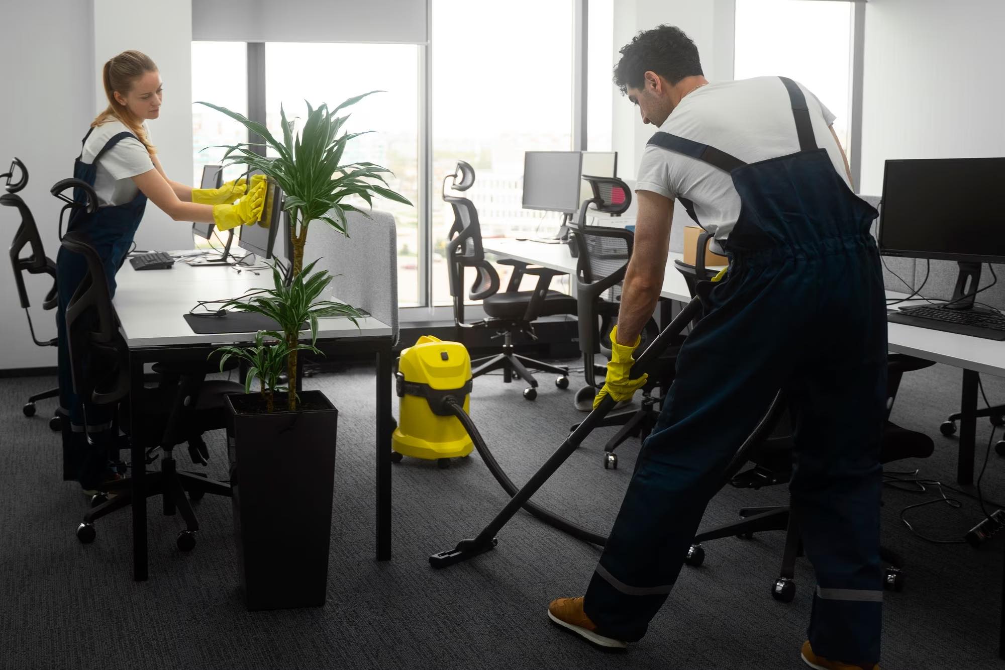 full-shot-people-cleaning-office_23-2150454568